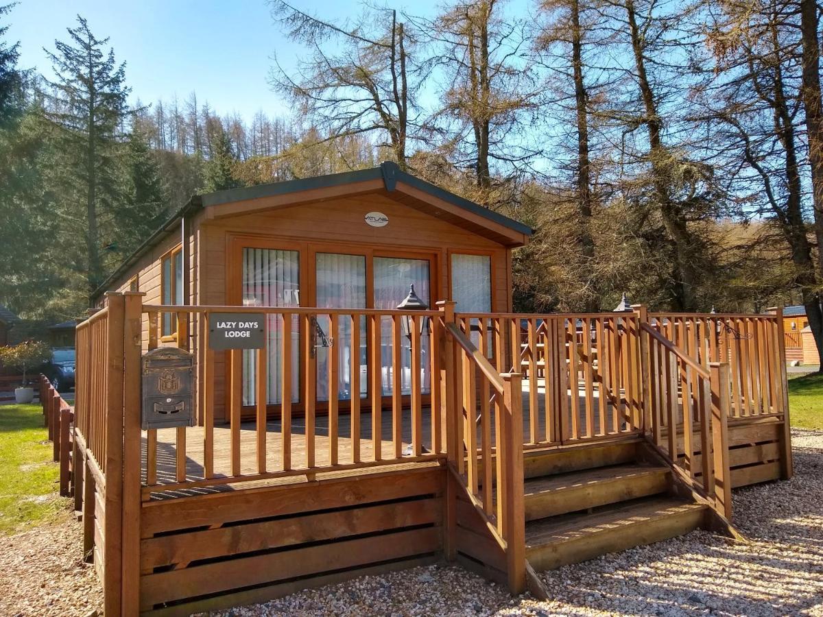 Lazy Days Lodge Glendevon Exterior foto
