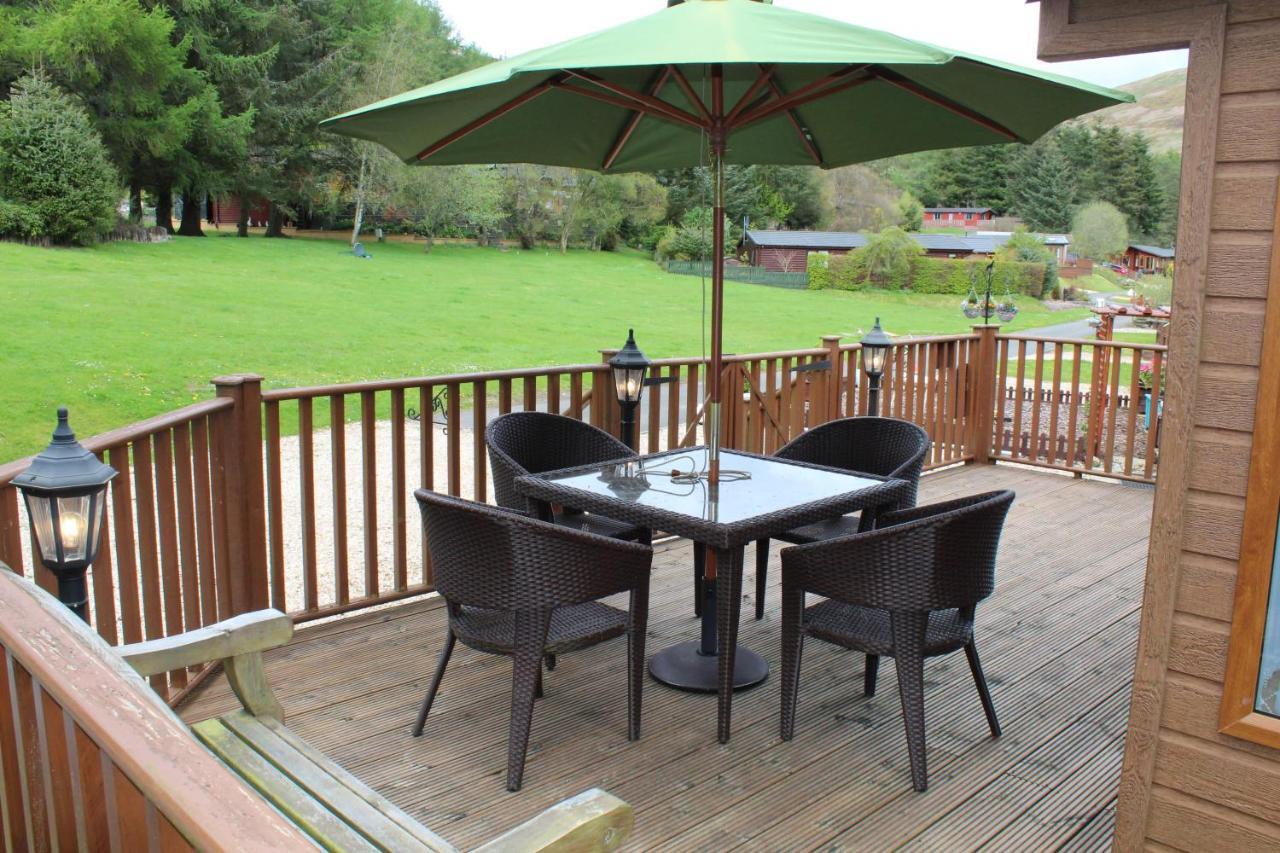 Lazy Days Lodge Glendevon Exterior foto